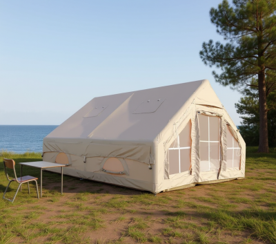 Палатка с надувным каркасом